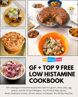 eBook - Low Histamine Cookbook (Gluten Free + Top 9 Free)