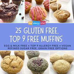 eBook ~ Gluten Free, Top 9 Allergy Free Muffins Cookbook PREORDER
