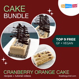 Cake Bundle - Cranberry Orange Holiday Cake