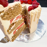 Cake Bundle - Corn Free Lemon Strawberry Ice Cream Cake (Paleo & AIP)