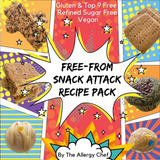 eBook ~ Free-From Snack Attack Cookbook (Gluten Free, Top 9 Free, Vegan)