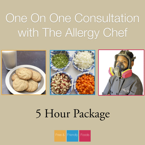 5 Hour Consultation Package with The Allergy Chef